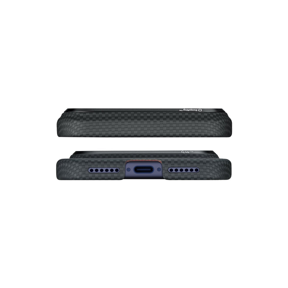 iPhone 17 Pro Karbon Kılıf MagSafe Uyumlu Aramid Fiber - Edge NoProblemo Lumintex