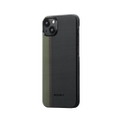 Pitaka iPhone 15 Plus Karbon Kılıf MagSafe Uyumlu Aramid Fiber - Edge Overture