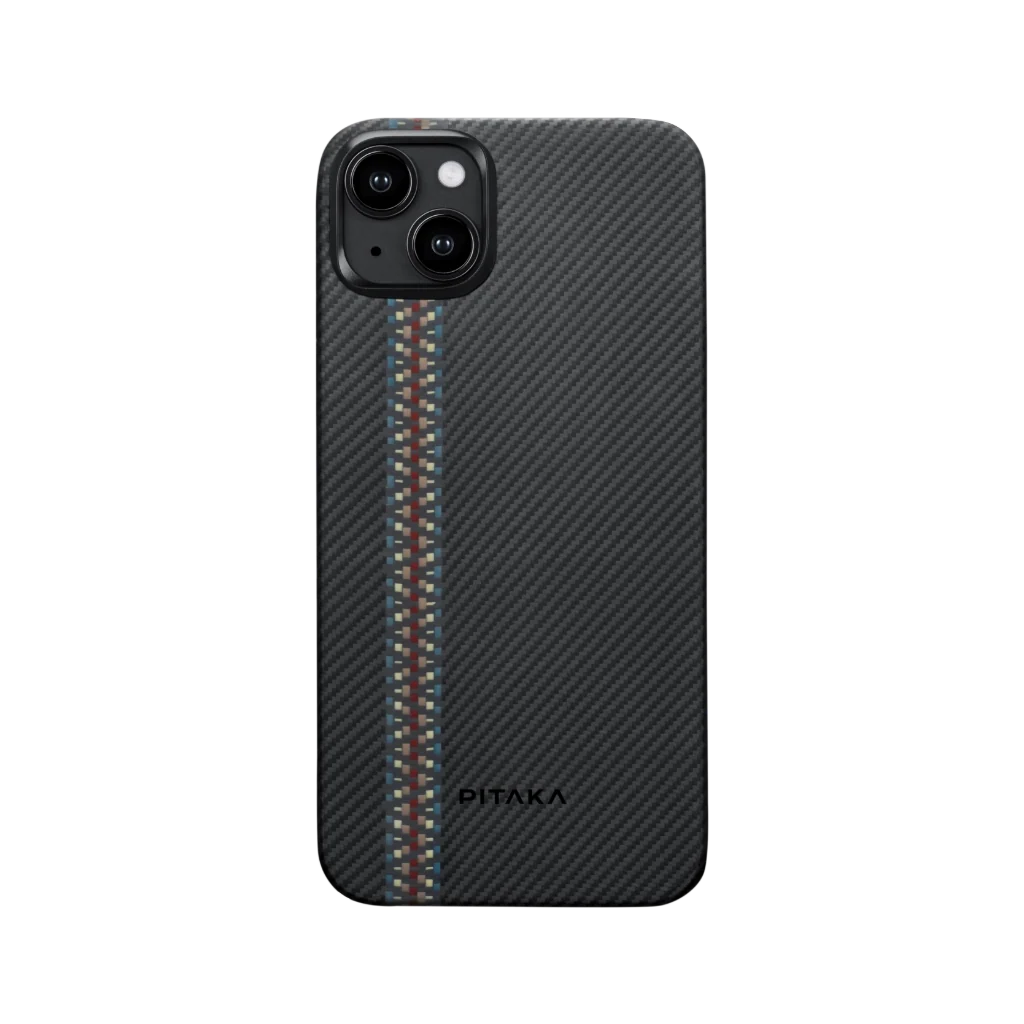 iPhone 15 Plus Karbon Kılıf MagSafe Uyumlu Aramid Fiber - Edge Rhapsody