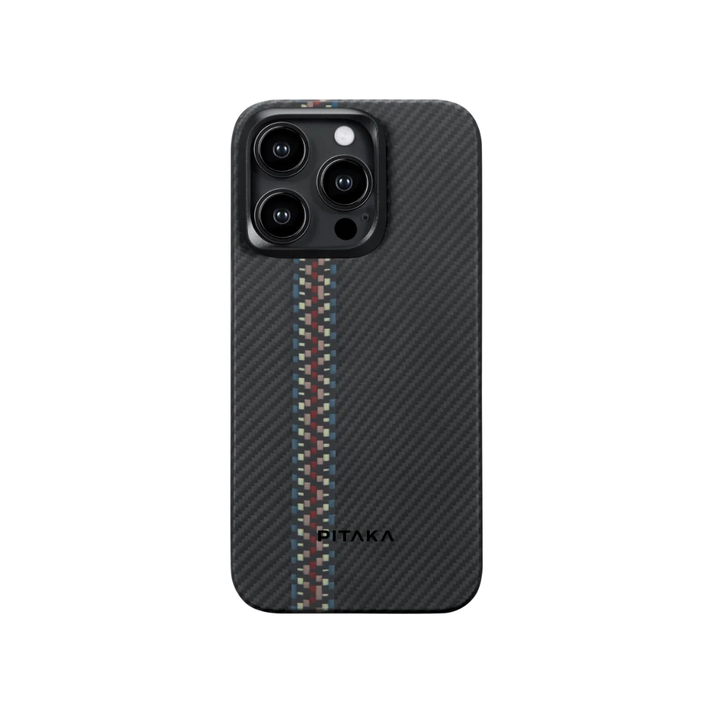 iPhone 15 Pro Karbon Kılıf MagSafe Uyumlu Aramid Fiber - Edge Rhapsody