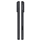 Pitaka iPhone 17 Pro Max Karbon Kılıf MagSafe Uyumlu Aramid Fiber - Summa 600D Black Gray