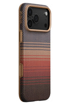 Pitaka Military-Grade iPhone 17 Pro Max MagSafe Uyumlu Aramid Fiber Kılıf Sunset