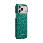Pitaka Monogram iPhone 17 Pro MagSafe Uyumlu Aramid Fiber Kılıf Yeşil