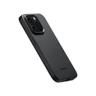 Pitaka iPhone 15 Pro Max Karbon Kılıf MagSafe Uyumlu Aramid Fiber - Cairn 600D Black Gray