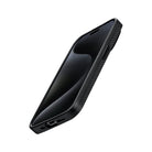 Pitaka iPhone 15 Pro Max Karbon Kılıf MagSafe Uyumlu Aramid Fiber - Cairn 600D Black Gray