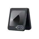Pitaka Galaxy Z Flip6 Karbon Kılıf MagSafe Uyumlu Aramid Fiber - Edge 600D Black Gray