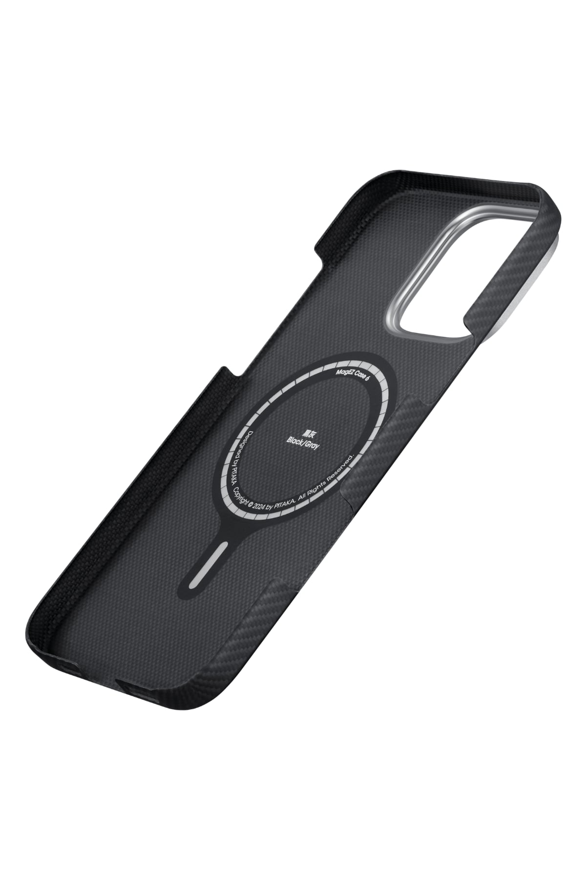 PITAKA iPhone 16 Pro Max MagSafe Uyumlu Klasik Aramid Fiber Karbon
