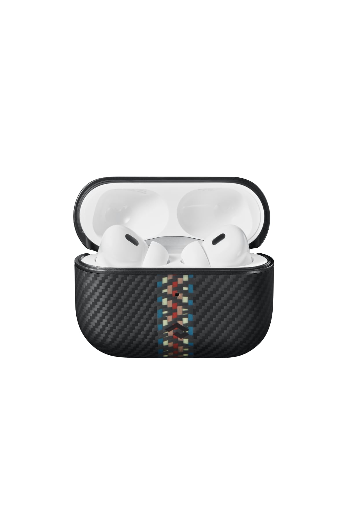 MagSafe Uyumlu PITAKA MagEZ AirPods Pro 2 Karbon Kılıf - Dayanıklı