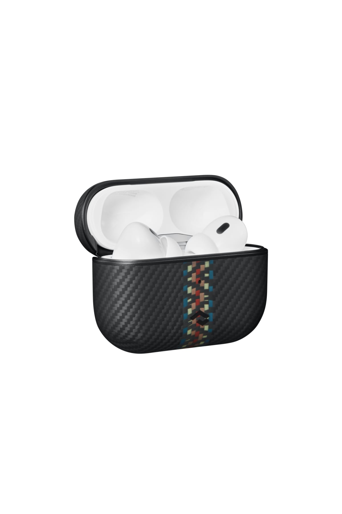 MagSafe Uyumlu PITAKA MagEZ AirPods Pro 2 Karbon Kılıf - Dayanıklı
