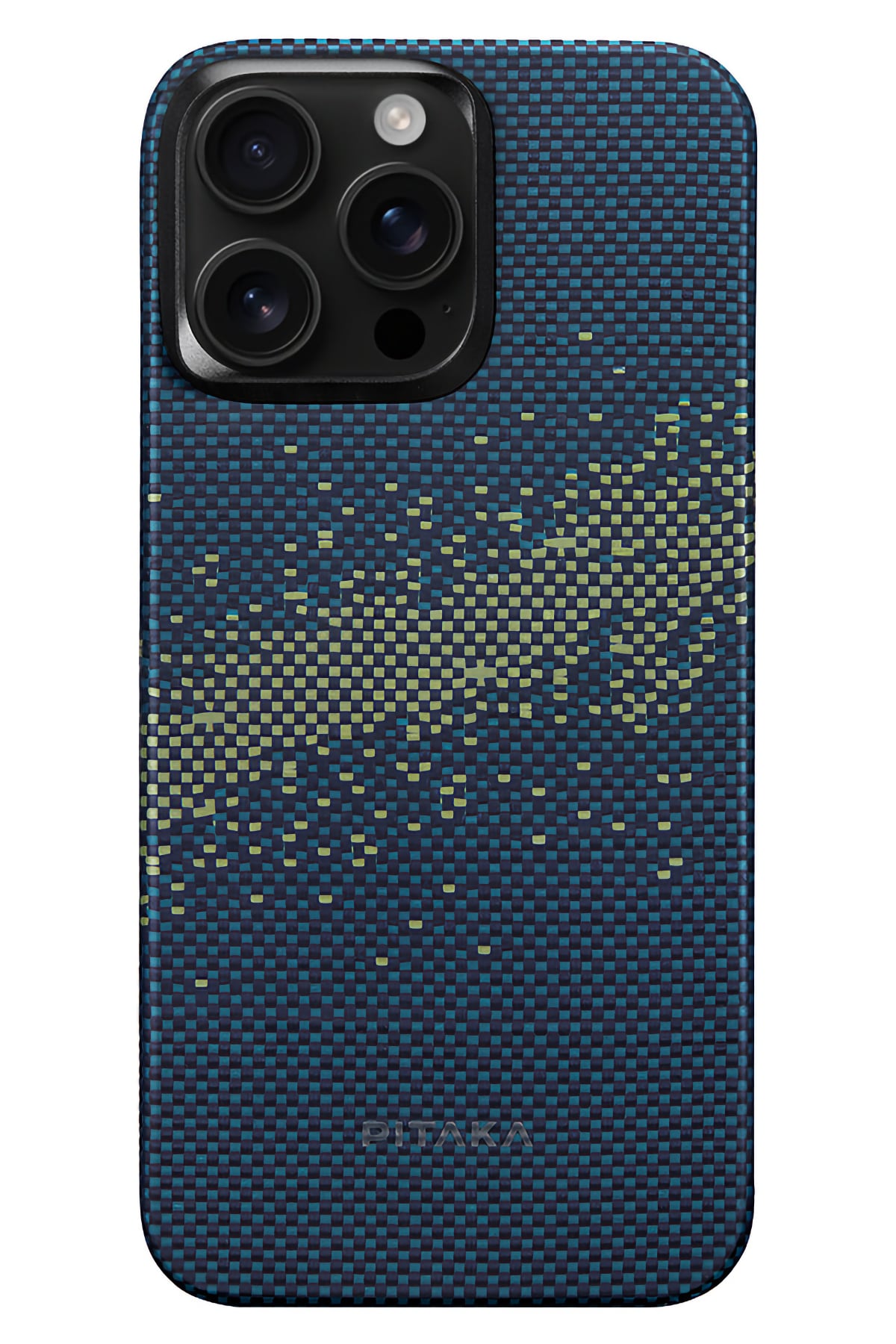 Pitaka Starpeak iPhone 15 Pro MagSafe Uyumlu Aramid Fiber Kılıf Milky Way Galaxy