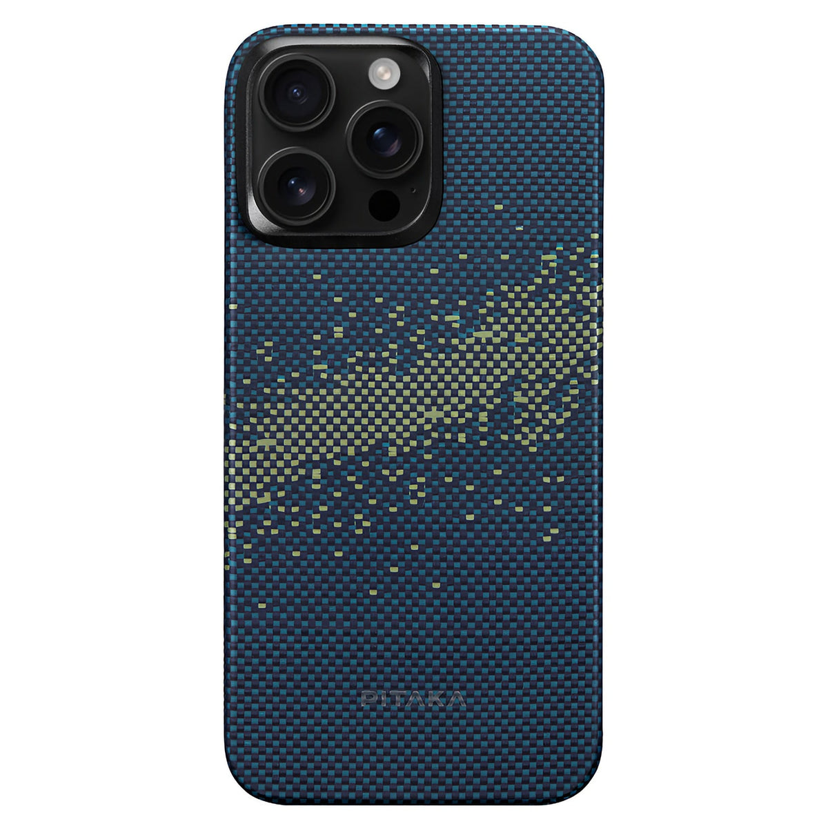 iPhone 15 Pro Karbon Kılıf MagSafe Uyumlu Aramid Fiber - Edge Milky Way Galaxy