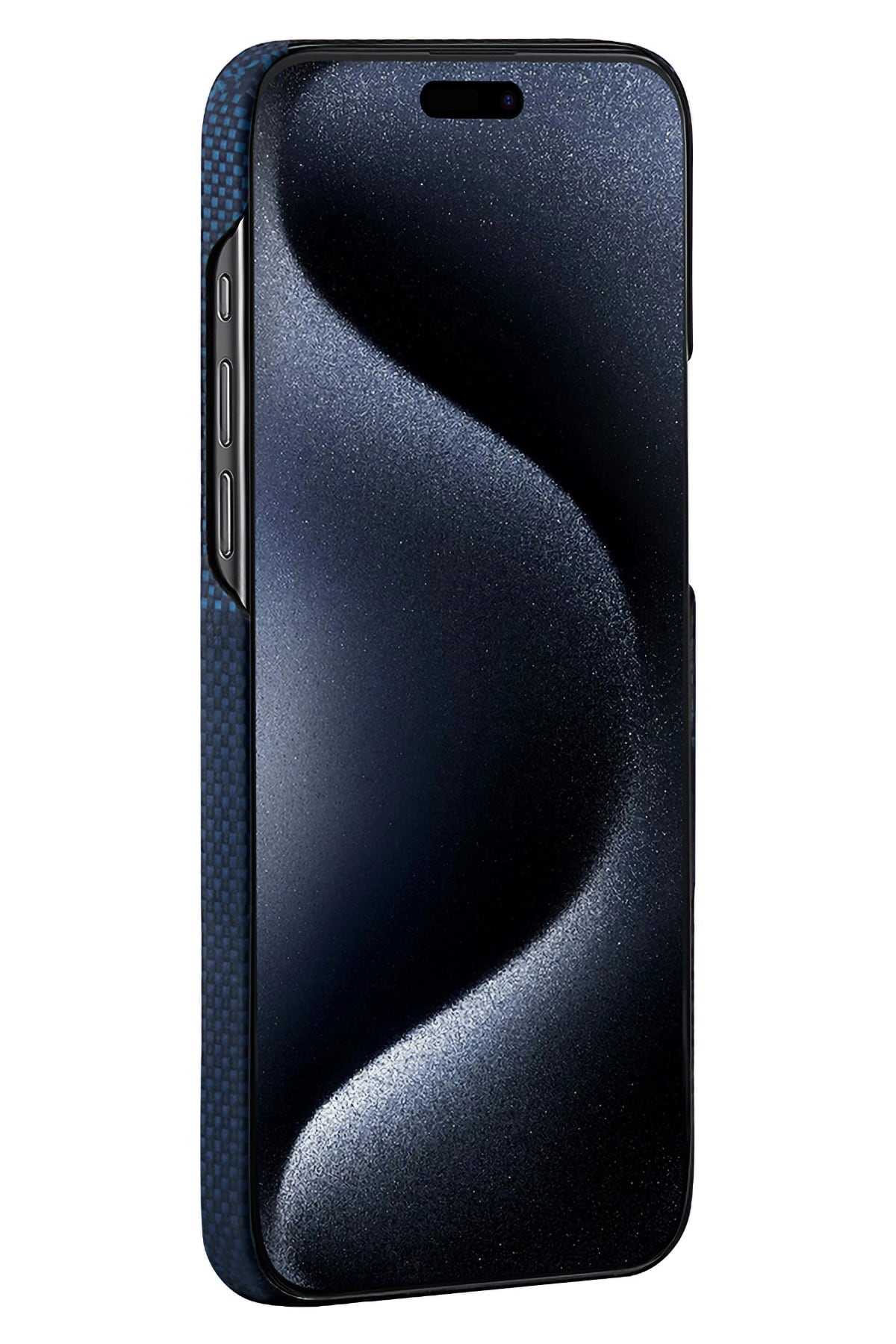 【美品】iPhone 15 Pro 256GB / PITAKA付 iPhone 15 Pro MagSafe Uyumlu Karbon Kılıf - Pitaka Tactile Woven