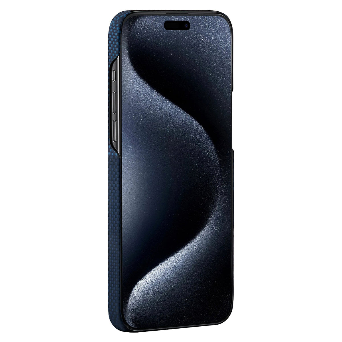 Pitaka iPhone 15 Pro Karbon Kılıf MagSafe Uyumlu Aramid Fiber - Edge Milky Way Galaxy