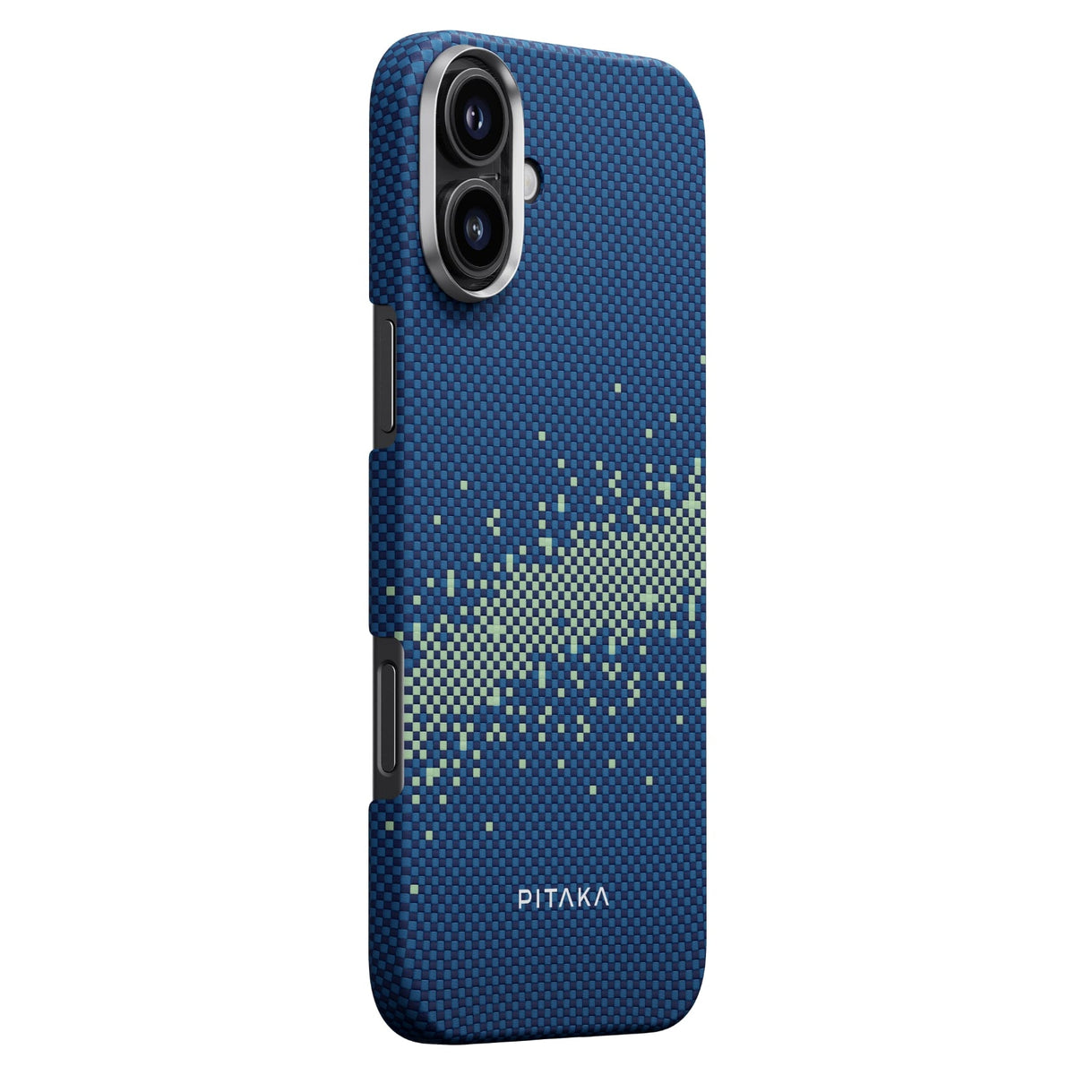 Pitaka iPhone 16 Karbon Kılıf MagSafe Uyumlu Aramid Fiber - Edge Milky Way Galaxy