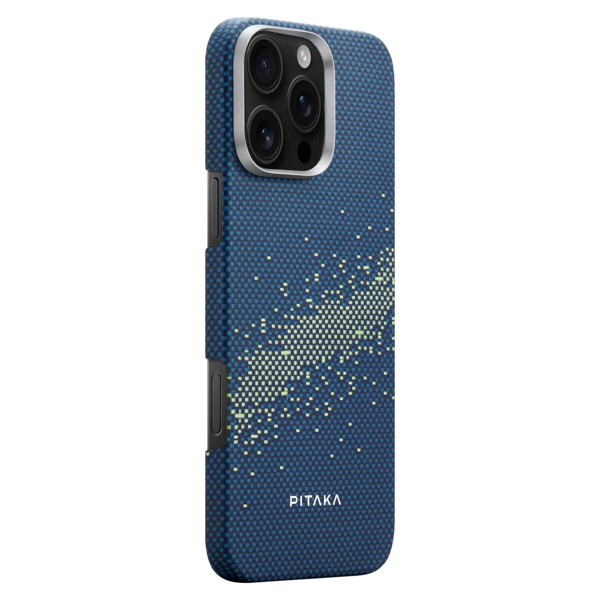 iPhone 16 Pro Max Karbon Kılıf MagSafe Uyumlu Aramid Fiber - Edge Milky Way Galaxy