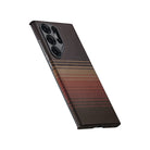 Pitaka Galaxy S24 Ultra Karbon Kılıf MagSafe Uyumlu Aramid Fiber - Edge Sunset