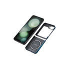 Pitaka Galaxy Z Flip6 Karbon Kılıf MagSafe Uyumlu Aramid Fiber - Edge Moonrise