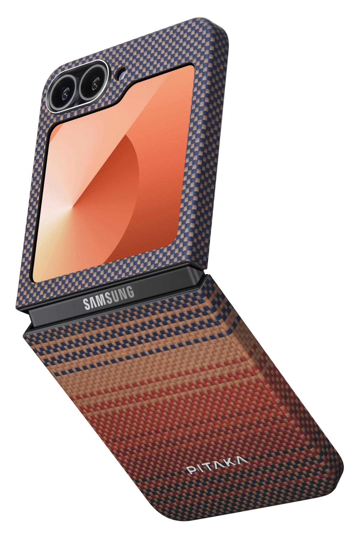 Samsung Galaxy Z Flip 6 MagSafe Uyumlu Karbon Kılıf - Pitaka