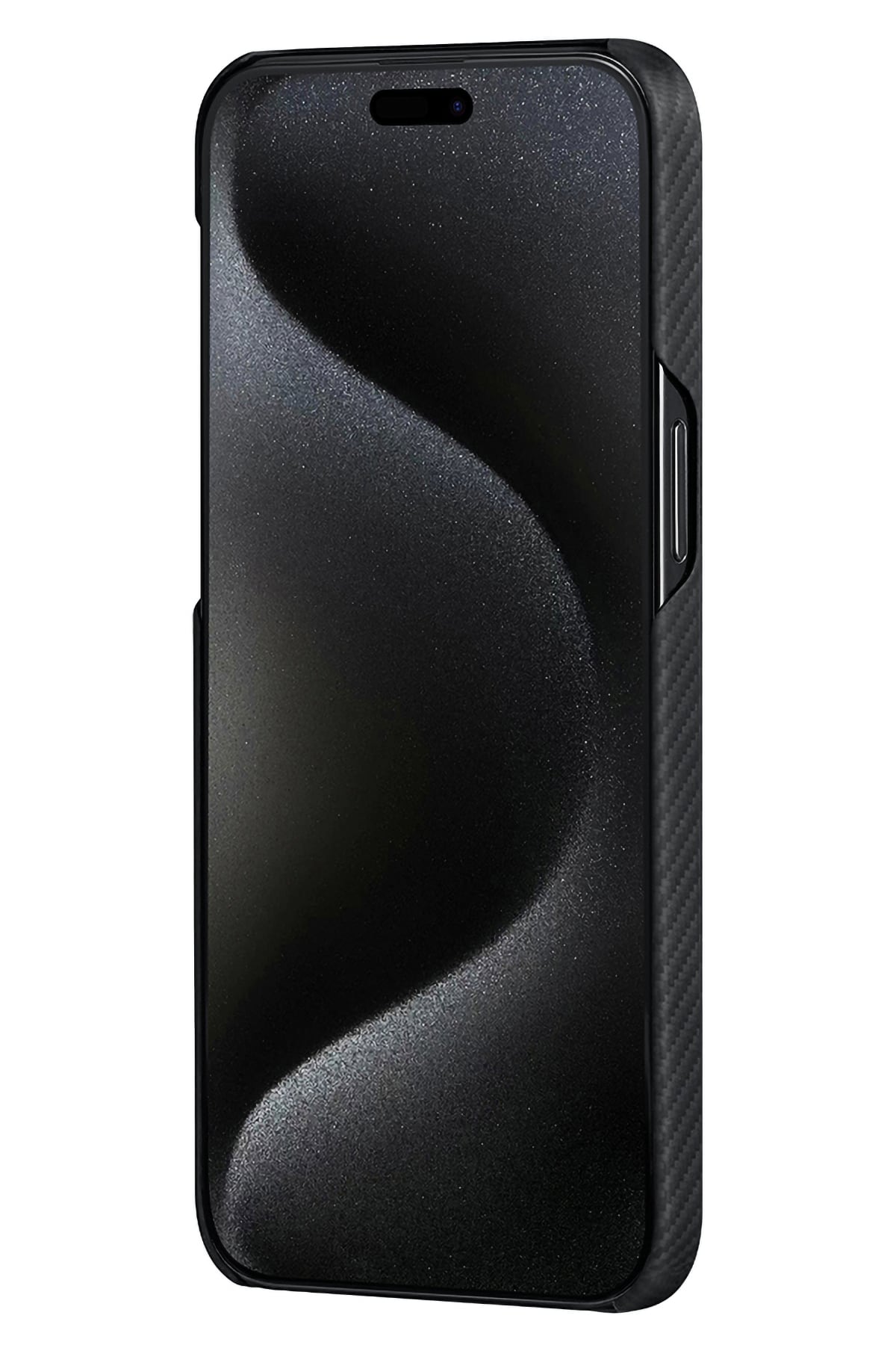 iPhone 14 Pro MagSafe Uyumlu Karbon Kılıf Pitaka Tactile Woven