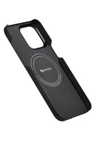 Pitaka Tactile Woven iPhone 14 Pro MagSafe Uyumlu 600D Aramid Fiber Kılıf Brake The Line