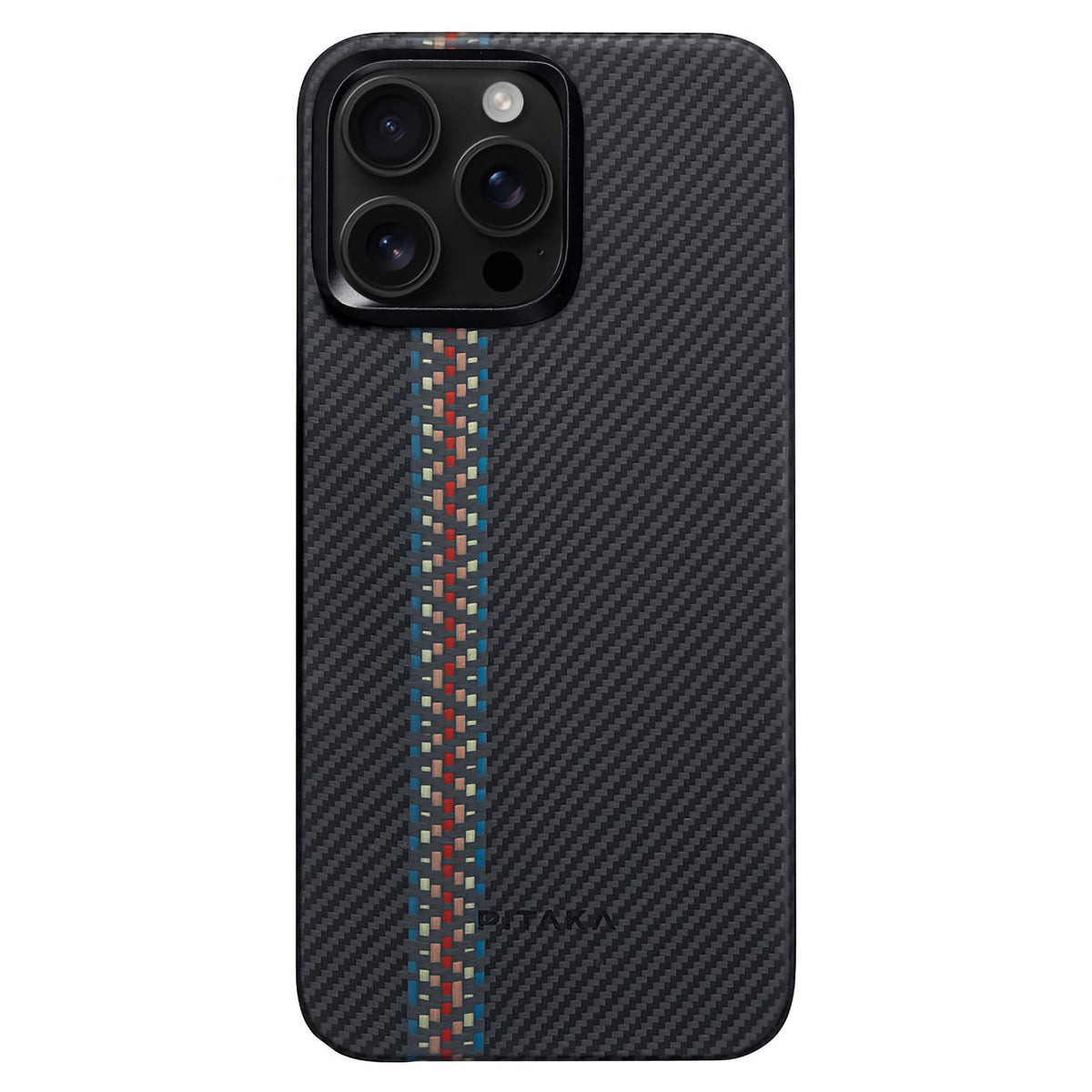 iPhone 15 Pro Karbon Kılıf MagSafe Uyumlu Aramid Fiber - Edge Rhapsody
