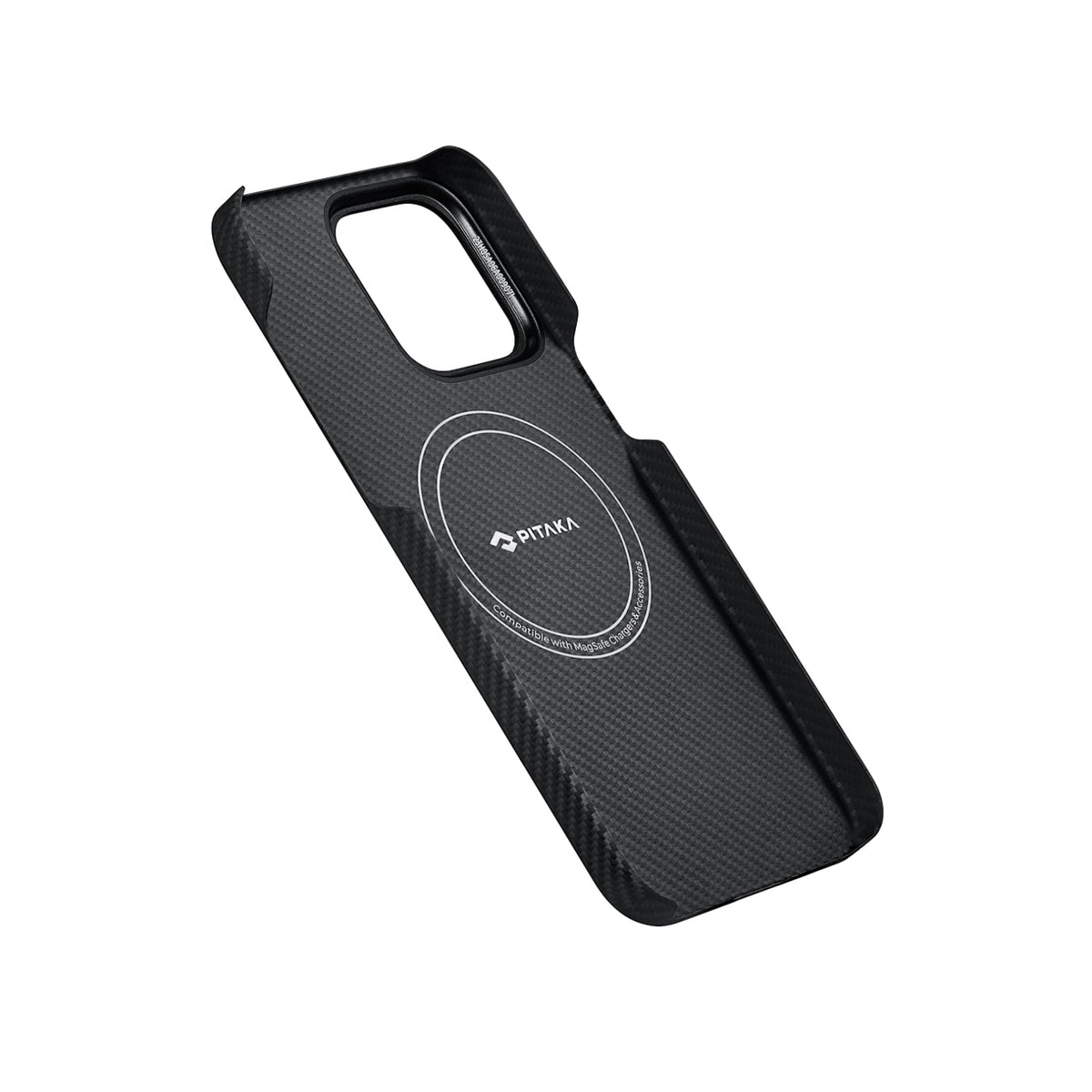 iPhone 15 Pro Karbon Kılıf MagSafe Uyumlu Aramid Fiber - Edge Rhapsody