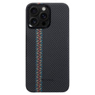 Pitaka iPhone 15 Pro Max Karbon Kılıf MagSafe Uyumlu Aramid Fiber - Edge Rhapsody