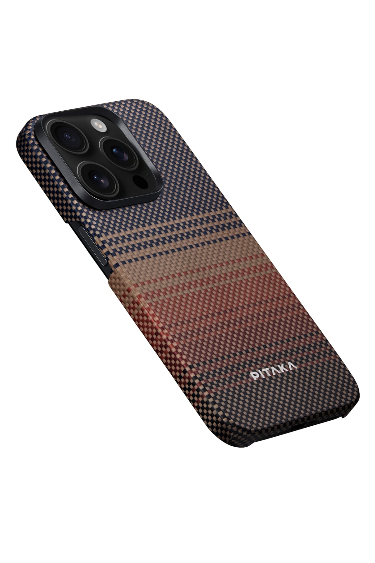 iPhone 15 Pro Max MagSafe Uyumlu Karbon Kılıf Pitaka Tactile Woven