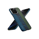 Pitaka iPhone 16 Pro Karbon Kılıf MagSafe Uyumlu Aramid Fiber - Edge Credit Card