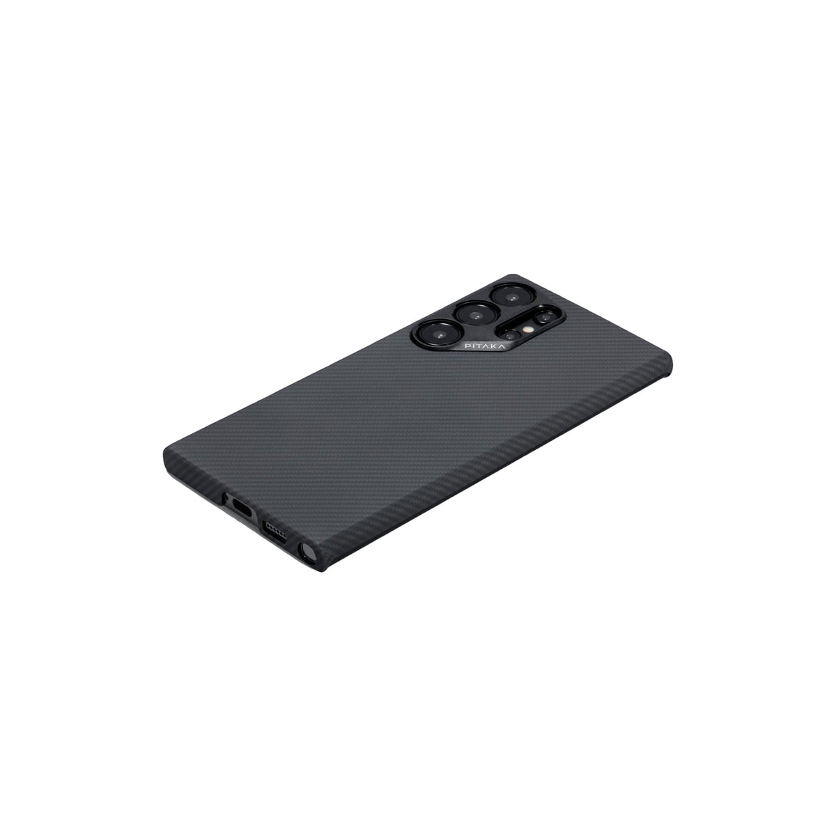 Pitaka Twill Galaxy S24 Ultra Kılıf Magsafe Uyumlu 600D Aramid Fiber