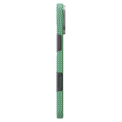Pitaka iPhone 16 Plus Karbon Kılıf MagSafe Uyumlu Aramid Fiber - Edge Forest Green