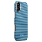 Pitaka iPhone 16 Plus Karbon Kılıf MagSafe Uyumlu Aramid Fiber - Edge Ocean Blue