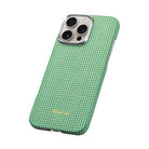 Pitaka iPhone 16 Pro Max Karbon Kılıf MagSafe Uyumlu Aramid Fiber - Edge Forest Green