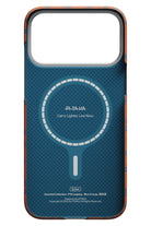 Pitaka PTK Leaping MagSafe Uyumlu iPhone 17 Pro Kılıf Blue Orange