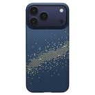 Pitaka iPhone 17 Pro Karbon Kılıf MagSafe Uyumlu Aramid Fiber - Edge Milky Way Galaxy