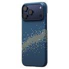 Pitaka iPhone 17 Pro Max Karbon Kılıf MagSafe Uyumlu Aramid Fiber - Edge Milky Way Galaxy