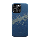 Pitaka iPhone 15 Pro Karbon Kılıf MagSafe Uyumlu Aramid Fiber - Edge Milky Way Galaxy