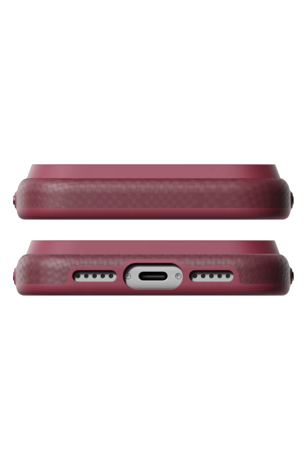 Pitaka Summa iPhone 18 Pro Max MagSafe Uyumlu Kılıf Burgundy