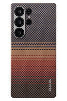 Pitaka Tactile Woven Galaxy S25 Ultra MagSafe Uyumlu Aramid Fiber Kılıf Sunset