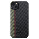 Pitaka iPhone 15 Plus Karbon Kılıf MagSafe Uyumlu Aramid Fiber - Edge Overture