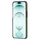 Pitaka iPhone 15 Plus Karbon Kılıf MagSafe Uyumlu Aramid Fiber - Edge Overture
