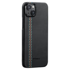 Pitaka iPhone 15 Plus Karbon Kılıf MagSafe Uyumlu Aramid Fiber - Edge Rhapsody
