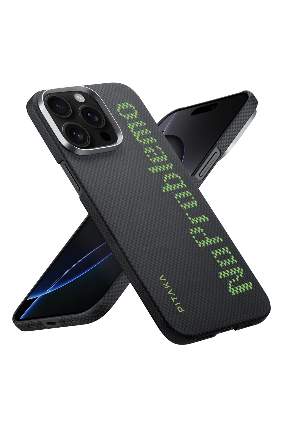 iPhone 15 Pro Max Karbon Kılıf MagSafe Uyumlu PITAKA Aries