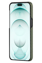 Pitaka Tactile Woven iPhone 15 Pro Max MagSafe Uyumlu 600D Aramid Fiber Kılıf Overture