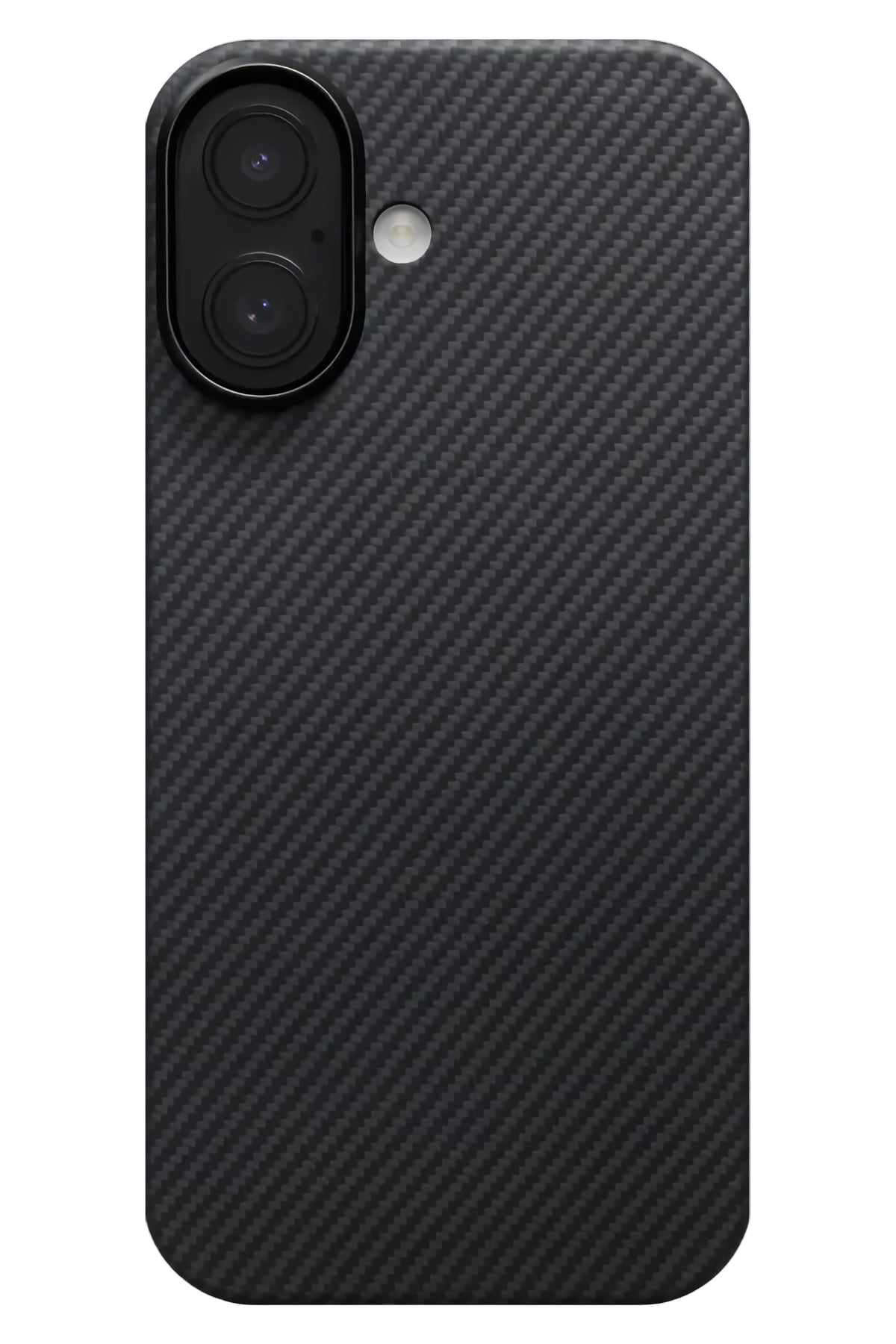 Pitaka Tactile Woven iPhone 17 MagSafe Uyumlu Kılıf Black Gray