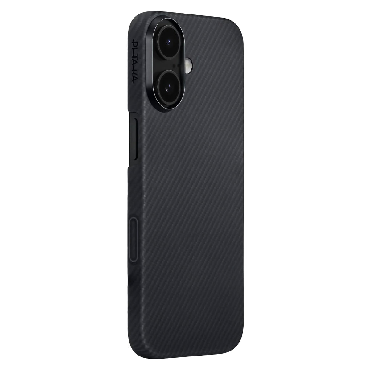 Pitaka iPhone 17 Karbon Kılıf MagSafe Uyumlu Aramid Fiber - Edge 600D Black Gray