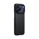 Pitaka iPhone 17 Pro Karbon Kılıf MagSafe Uyumlu Aramid Fiber - Edge 1500D Black Gray