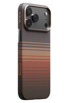 Pitaka Tactile Woven iPhone 17 Pro Max MagSafe Uyumlu Kılıf Sunset