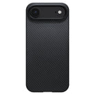 Pitaka iPhone Air Karbon Kılıf MagSafe Uyumlu Aramid Fiber - Edge 1500D Black Gray