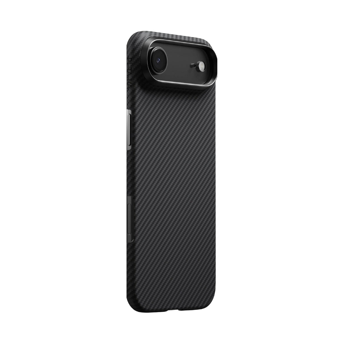 Pitaka iPhone Air Karbon Kılıf MagSafe Uyumlu Aramid Fiber - Edge 1500D Black Gray
